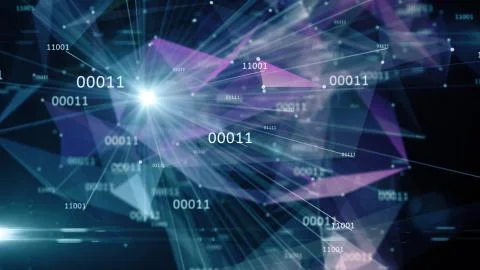 Business concept cloud computing big data analytics network technology Illustrazione stock