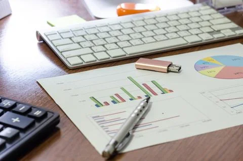 Business concept document Stock Photos