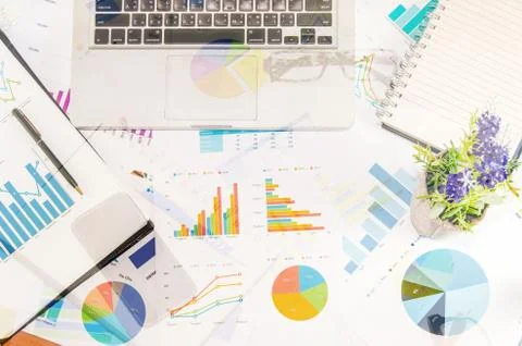 Business concept documents Stock Photos