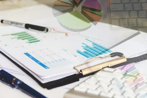 Business concept documents Stock Photos