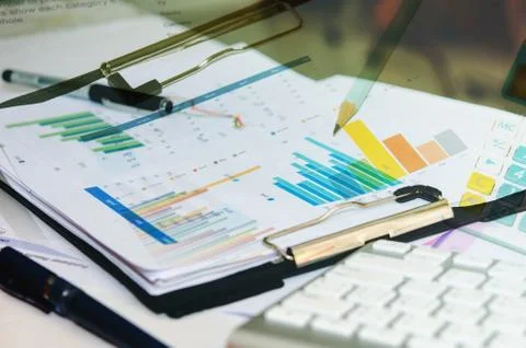 Business concept documents Foto stock