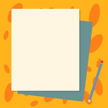 Business concept Empty template copy space isolated Posters coupons promotional Ilustración de archivo