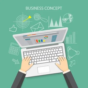 Business concept Stock Illustration