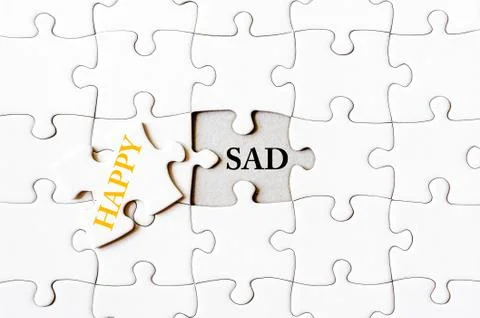 Business concept image of Missing jigsaw puzzle piece Stock Photos