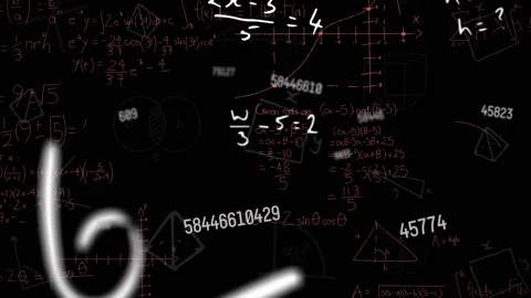 Business concept mathematical concept Stock Footage 329857995