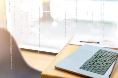 Business concept of new computer technologies, internet and networks. Stock Photos