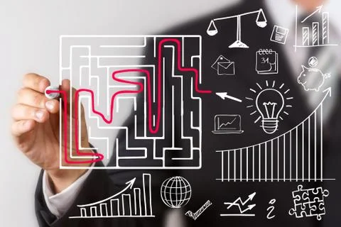 Business concept. Stock Photos