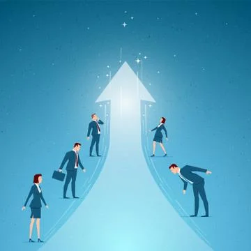 Business concept vector illustration Stock Illustration