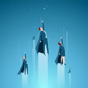 Business concept vector illustration Illustrazione stock