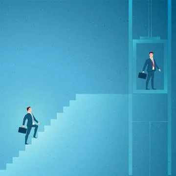 Business concept vector illustration Illustrazione stock