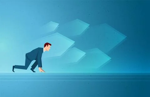 Business concept vector illustration Stock Illustration
