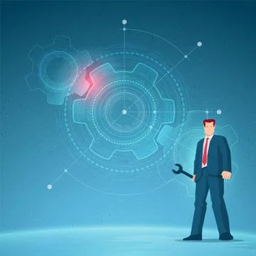 Business concept vector illustration Stock Illustration