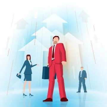 Business concept vector illustration Illustrazione stock