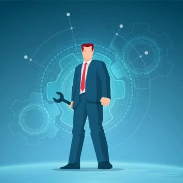 Business concept vector illustration Stock Illustration