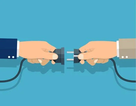 Business connection concept. Stock-Illustration
