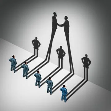 Business Connection Stock Illustration