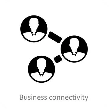 Business Connectivity Stock Illustration