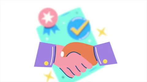 Business Contract Stock Footage 219554580