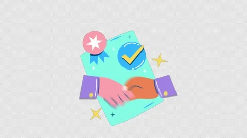 Business Contract Stock Footage 281249525