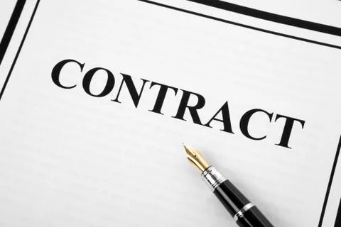 Business Contract Stock Photos