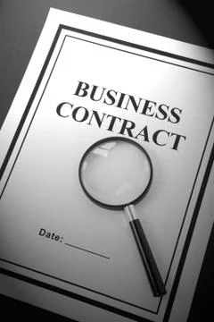Business Contract 스톡 사진