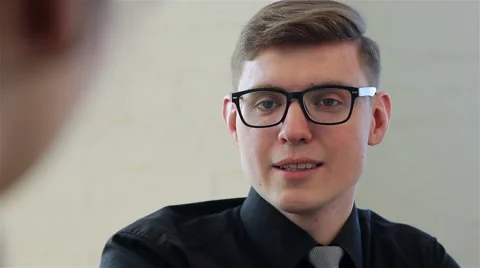 Business conversation Stock Footage 51166813