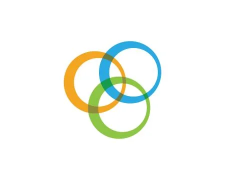 Business corporate abstract unity vector logo Illustrazione stock