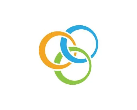 Business corporate abstract unity vector logo イラスト素材