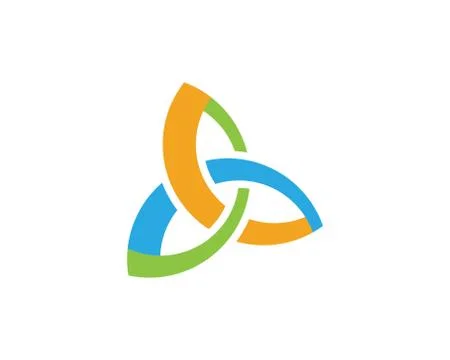 Business corporate abstract unity vector logo Stock Illustration