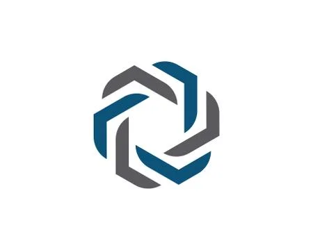 Business corporate abstract unity vector logo Illustrazione stock