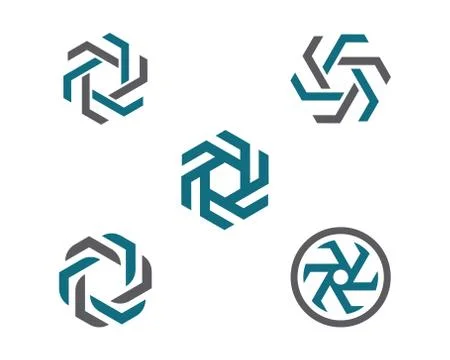 Business corporate abstract unity vector logo Stock Illustration