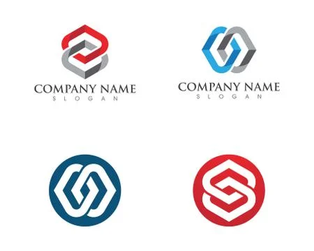 Business corporate abstract unity vector logo Illustrazione stock