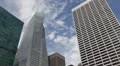 Business Corporate Buildings New York City Office Skyscraper Tower Manhattan USA HD Footage