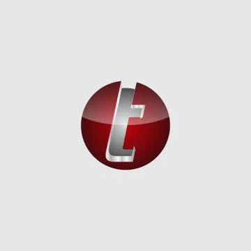Business corporate initial circle 3d letter t logo design template vector. Re Illustrazione stock