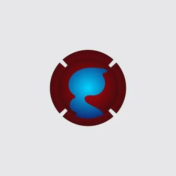 Business corporate initial circle 3d letter g logo design template vector. Re Stock Illustration