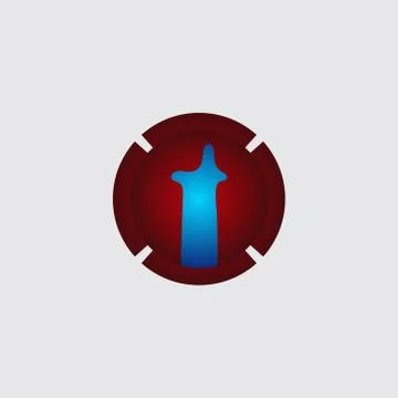 Business corporate initial circle 3d letter t logo design template vector. Re Stock Illustration
