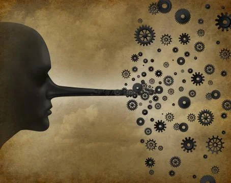 Business Corruption Problem Stock Illustration