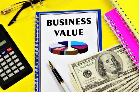 Business cost - text label in the Manager's plan. Stock Photos