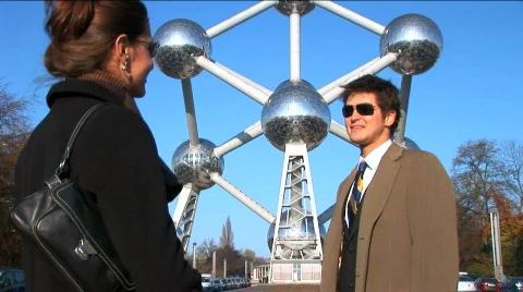 Business couple Stock Footage