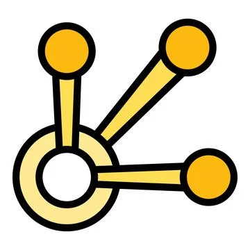 Business course school icon vector flat Stockillustratie