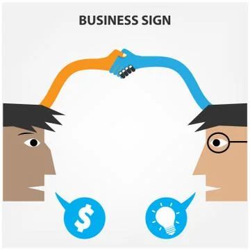 Business creative concept Stock Illustration