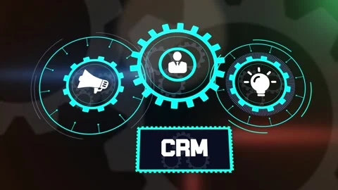 Business CRM Process Client Management Industrial Technology Strategy Stock Footage 326091216
