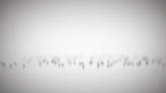 Business Crowd Silhouettes Stock After Effects