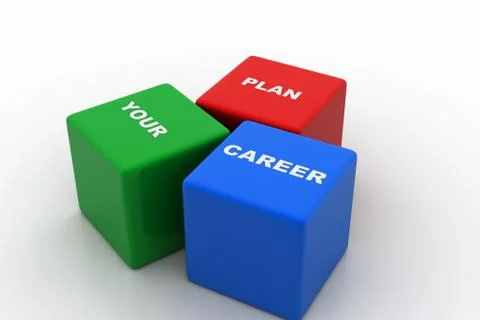 Business cubes Free Stock Illustration