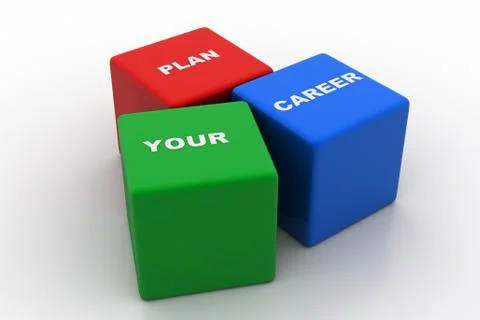 Business cubes Free Stock Illustration