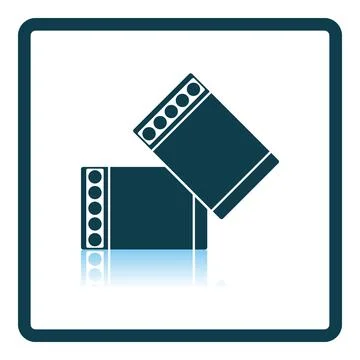 Business Cufflink Icon Stock Illustration