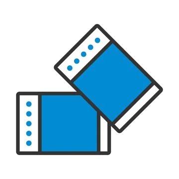 Business Cufflink Icon Stock Illustration
