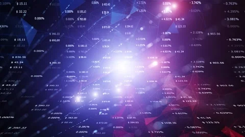Business currency data digital technology network animation Stock Footage 341293679