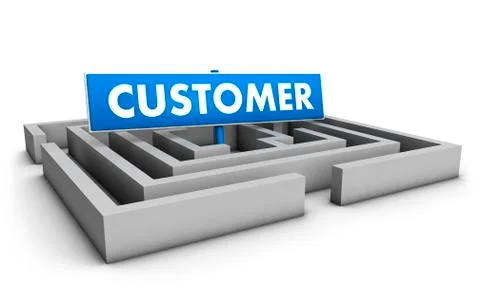 Business customer concept Stock Illustration