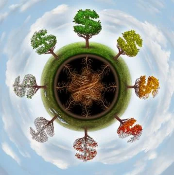 Business cycle イラスト素材